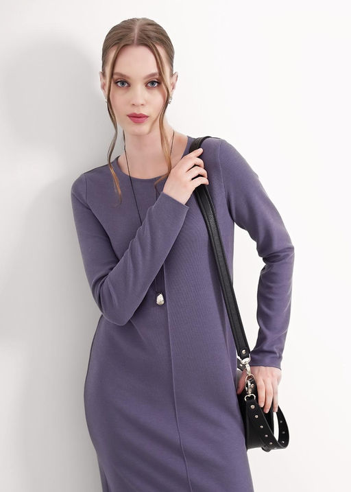 CLE Платье жен. 156955/181рс серый - Clever wear фото 3