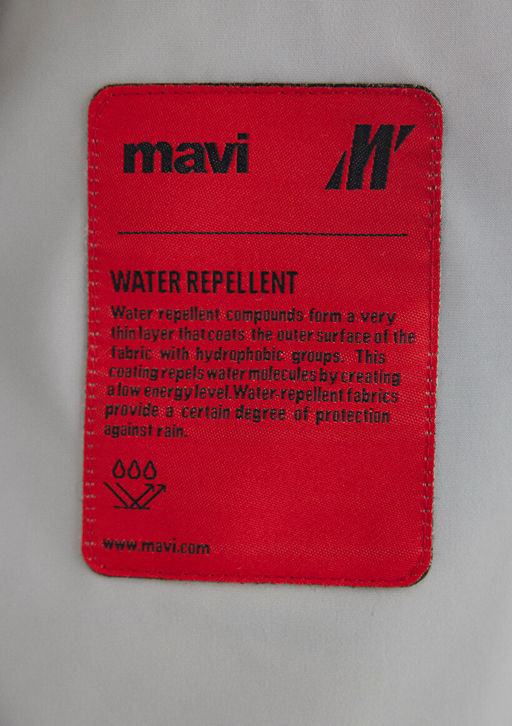 Kapusonlu Gri Ceket - Mavi фото 8