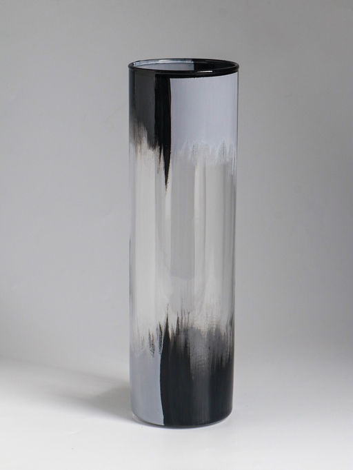 Ваза «Мираж», прямая, h=26 см, стекло