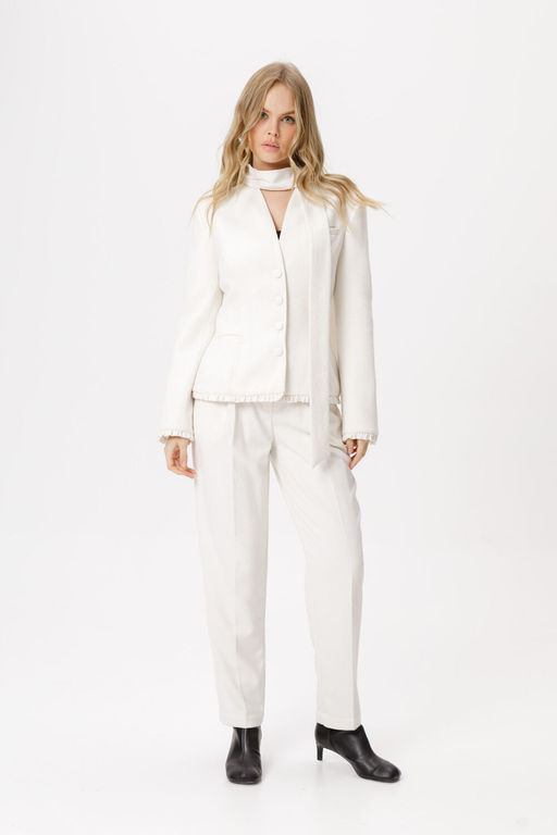 Брюки Pirs 6338 айвори букле фото 3