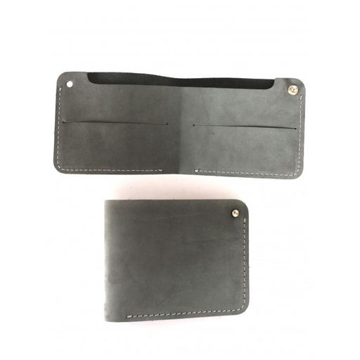 Портмоне мужское Croco-ПР-1066 натуральная кожа 1 отд, 2 карм, серый св нубук (142) 264630