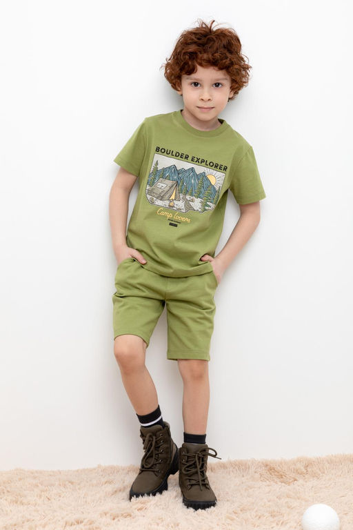 Crockid _ КР 400604/фисташка к428 шорты для мал