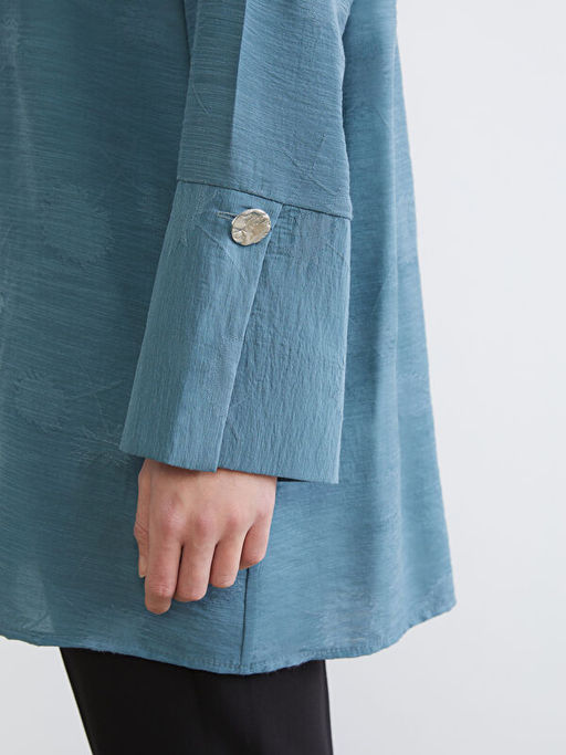 Nak??l? Oversize Kad?n G?mlek Tunik