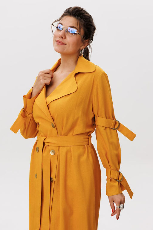 Платье ANELLI 1577 янтарный мёд