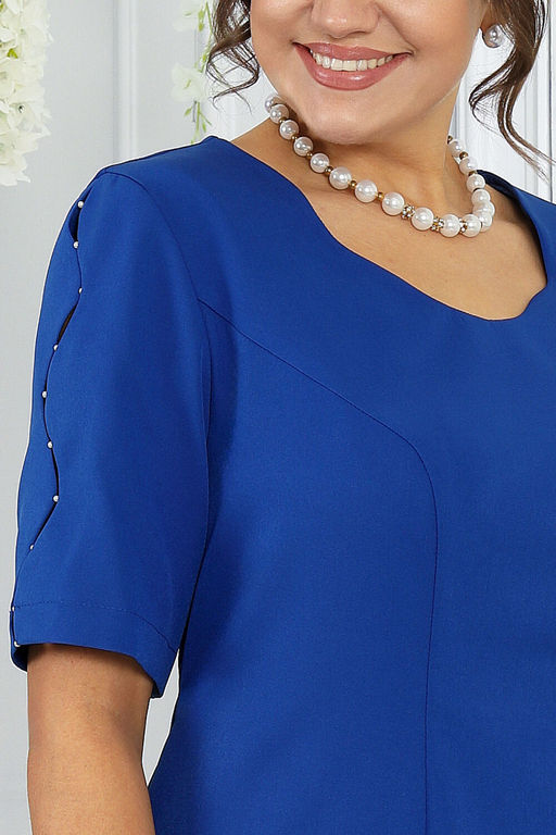 Платье Ninele 7431-Р темно-синий - Mira fashion фото 1351