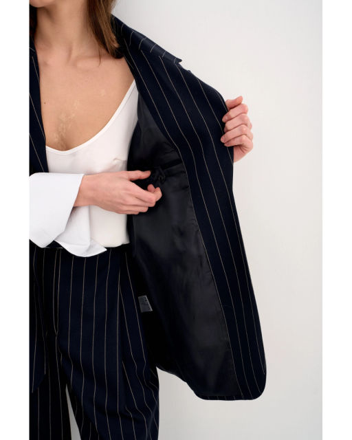 Жакет THE VERY 2423 синий фото 11