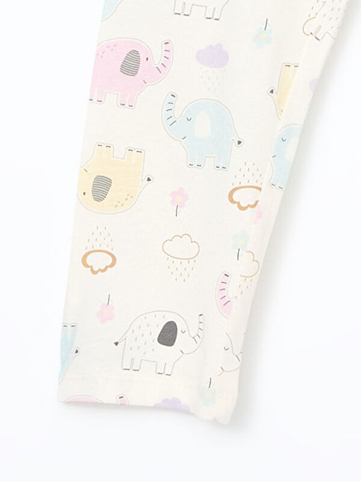 Bask?l? Erkek Bebek Pantolon