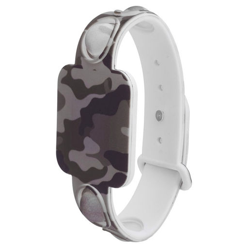 Часы наручные электронные Камуфляж, детские, ремешок pop-it, силикон, l-25.4 см