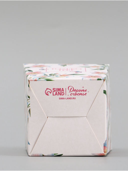 Цена за 5 шт. Бонбоньерка «Лилии», 7.5×8×7.5 см