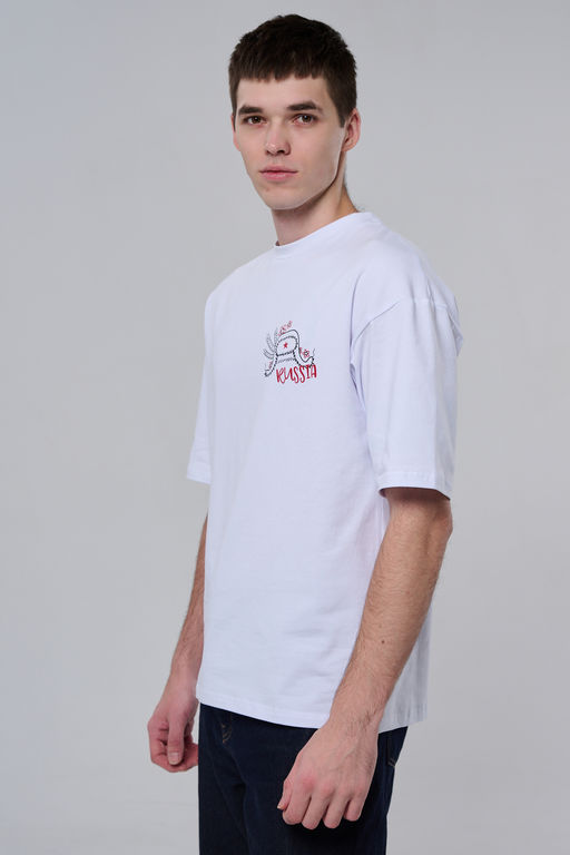 8579 футболка оверсайз мужская