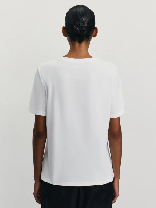 Базовая футболка из хлопка / Zarina  фото 6