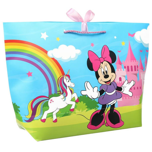 Пакет подарочный, сумка, 46 х 31 х 13 см, Миини и единорог - Disney фото 5