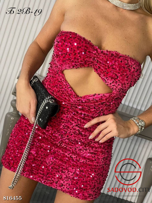 Платье женское с пайетками - Bruno фото 2