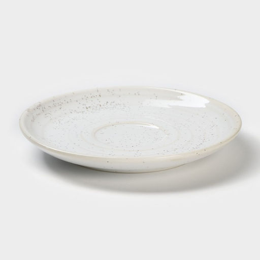 Блюдце фарфоровое Magistro Urban, d=14.2 см, белое