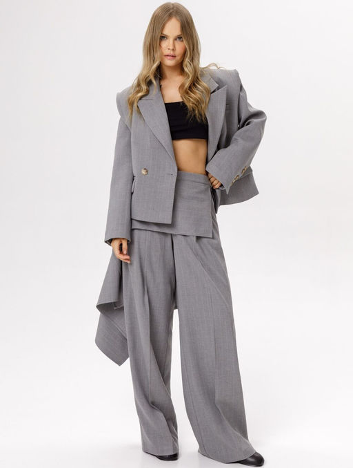 Брюки Pirs 6378 светло-серый