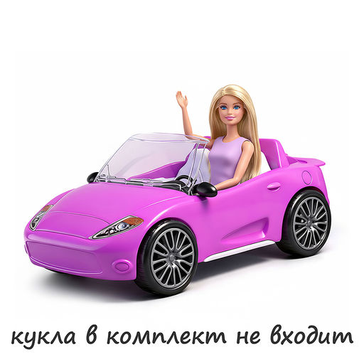 Машина для куклы "Кабриолет" в коробке