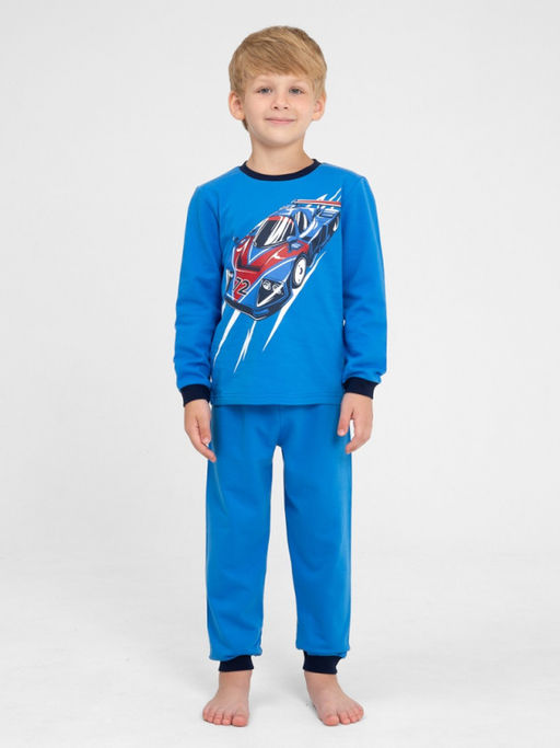 CRB wear/CWKB 50140-42 Комплект для мальчика (джемпер, брюки),синий/Ex.Cherubino