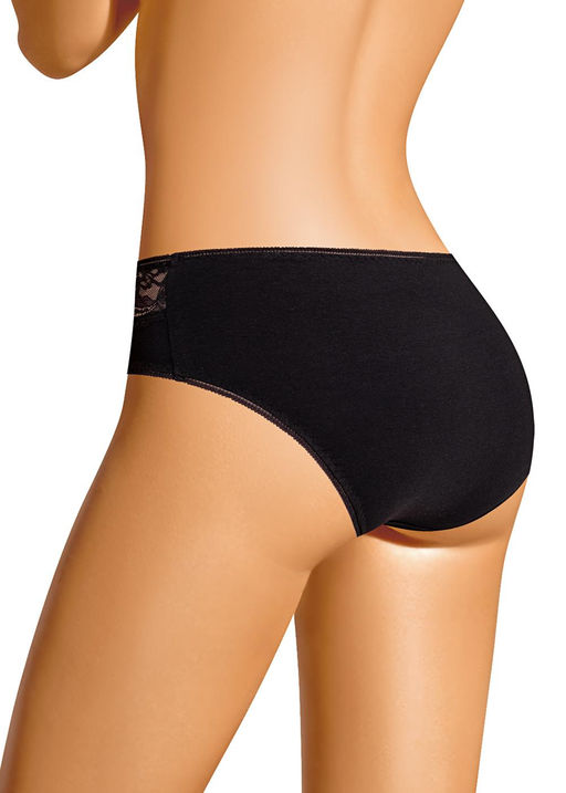 B1188 Трусы жен. Кружево хлопок (ЧЗ)