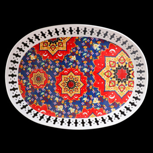 Поднос овальный 34 см / HX-20173425B-2 /уп 1/ - Галеонтрейд фото 3