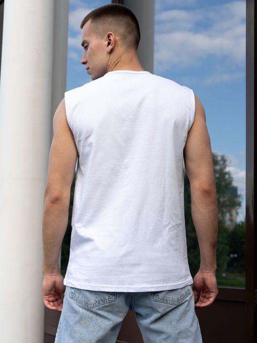 Майка муж.арт.105-15,белая - Binita фото 5