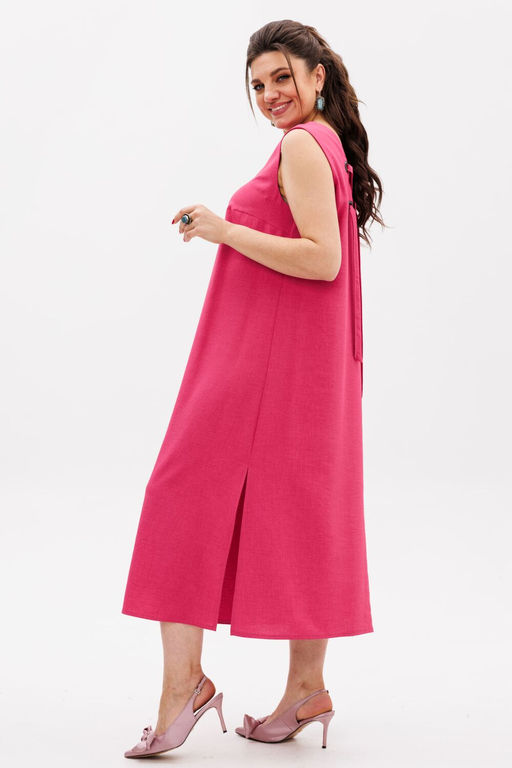 Сарафан ANELLI 1472.1 малиновое вино  фото 2