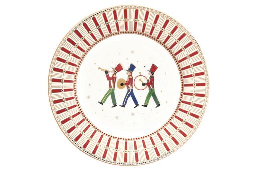 Набор десертных тарелок Полярный экспресс, 19 см, 4 шт - Easy life фото 5