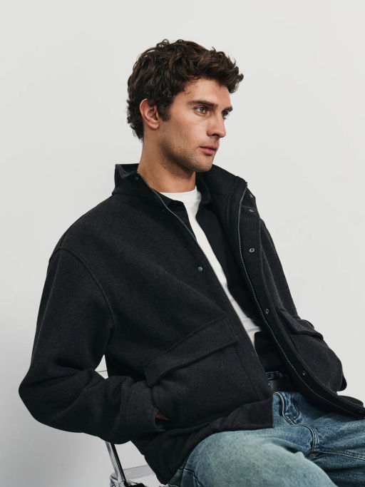 Куртка с воротником-стойкой / Zarina