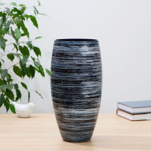 Ваза для цветов «Ибэро», 12.5×15×30 см, стекло