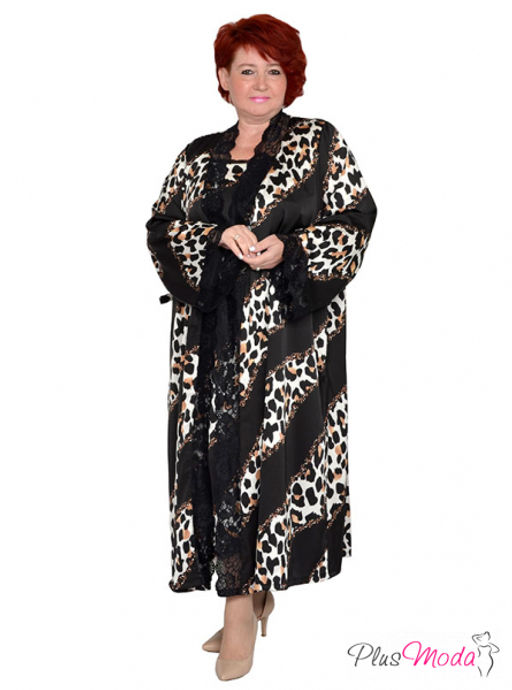 Халат Модель №1591 размеры 44-84 - Plusmoda фото 6