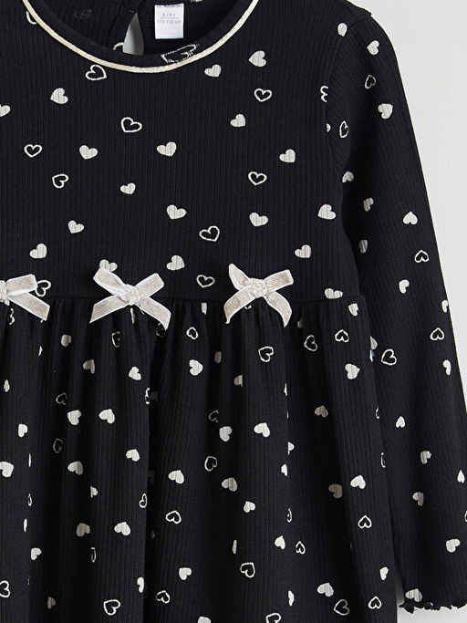 Fiyonk Detayl? K?z ?ocuk Elbise