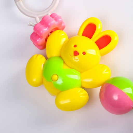 Растяжка на коляску/кроватку Зайки, 4 игрушки, Крошка Я  фото 3