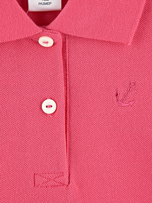 Футболка-поло UD 0366 св.розовый - Mini maxi фото 8