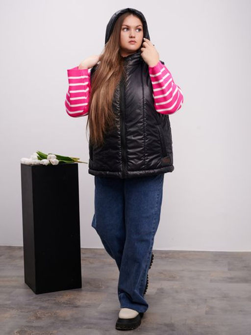 Жилет Кросс черный - Yollochka фото 11