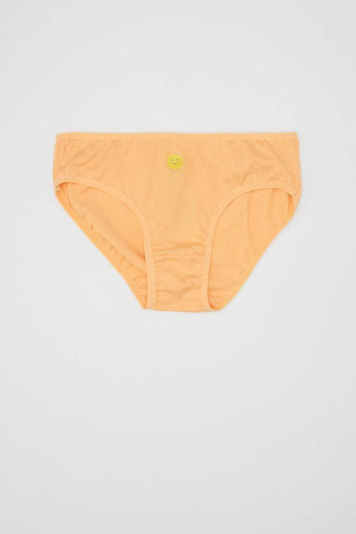 Трусики-комбинации из трех предметов с принтом для девочек - Defacto фото 2