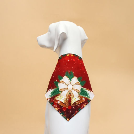 Бандана для животных Колокольчик, размер S (ОШ до 42 см) - Simaland фото 3