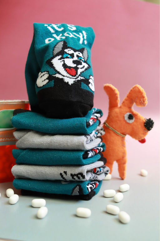 Носки детские Хаски (набор 3 пары)