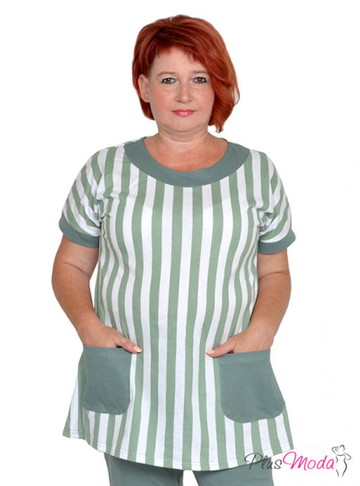 Туника Модель №1280 размеры 44-84 - Plusmoda фото 6