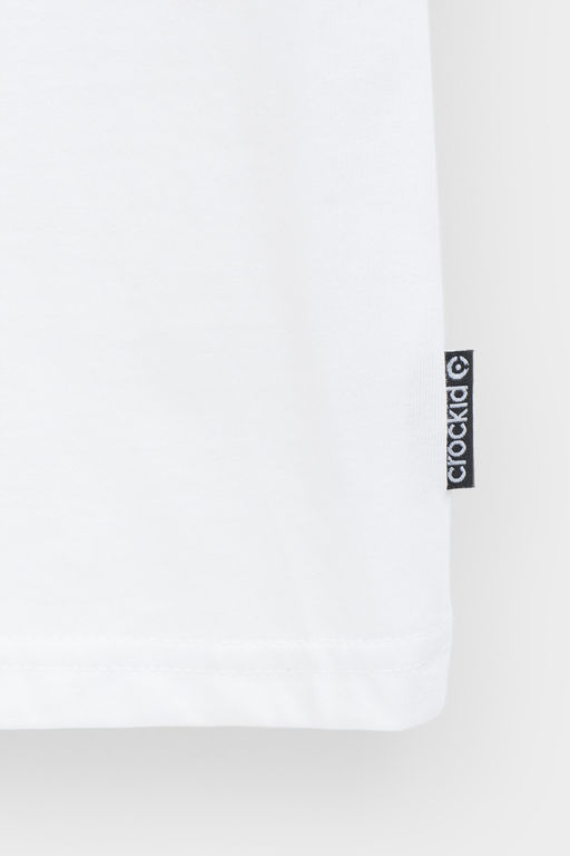 CROCKID, Футболка базовая белая