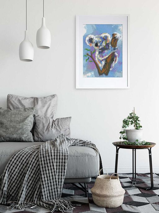 Набор для творчества Алмазная мозаика арт. 59788 / 20 КОАЛА - Феникс+ фото 2