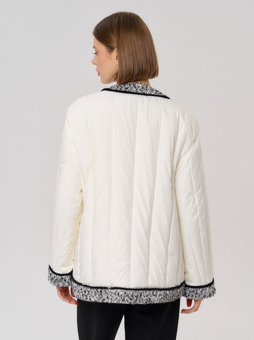 Куртка женская 12421-22024 white - Eleganzza фото 4