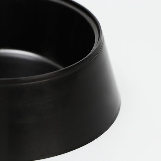 Цена за 5 шт. Миска 300 мл, 14.5×4.7 см, черный глянец