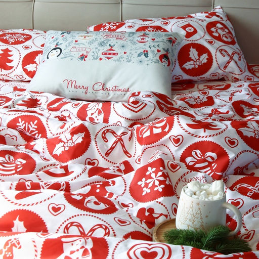 Постельное белье LoveLife 2сп New Year's gifts 175*215см,200*225см,50*70см-2шт  фото 20