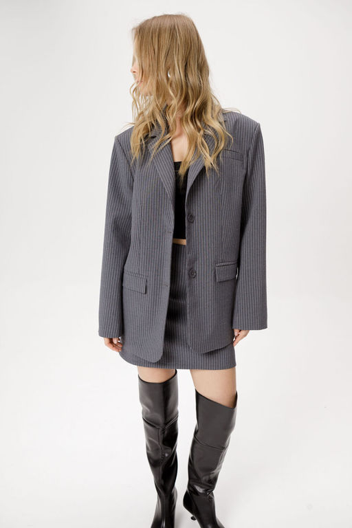 Юбка Pirs 6412 серый фото 6