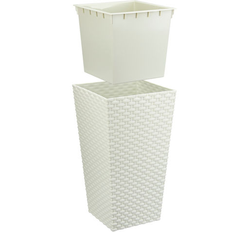 Кашпо РОТАНГ 260*260*457мм арт.М3087