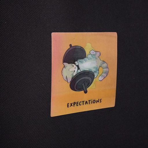 Сумка с голографической нашивкой Expextations - Nazamok фото 6