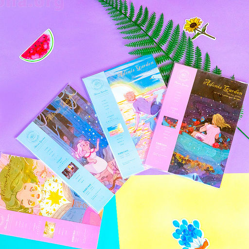 Тетрадь Adonis garden