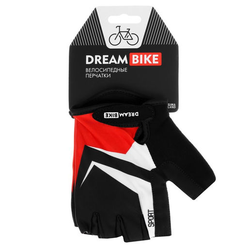 Перчатки велосипедные Dream Bike, с гелевыми вставками, мужские, р. S  фото 8