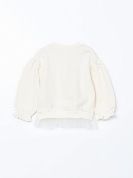 Bisiklet Yaka Kal?n K?z Bebek Sweatshirt - Waikiki фото 3