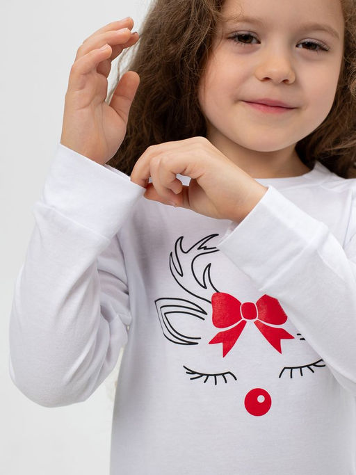 Пижама детская, модель 324, трикотаж (26 размер, Олень Гламур) - Ивановотекстиль фото 10