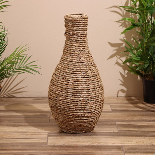 Ваза напольная, 28×28×60 см, плетёная